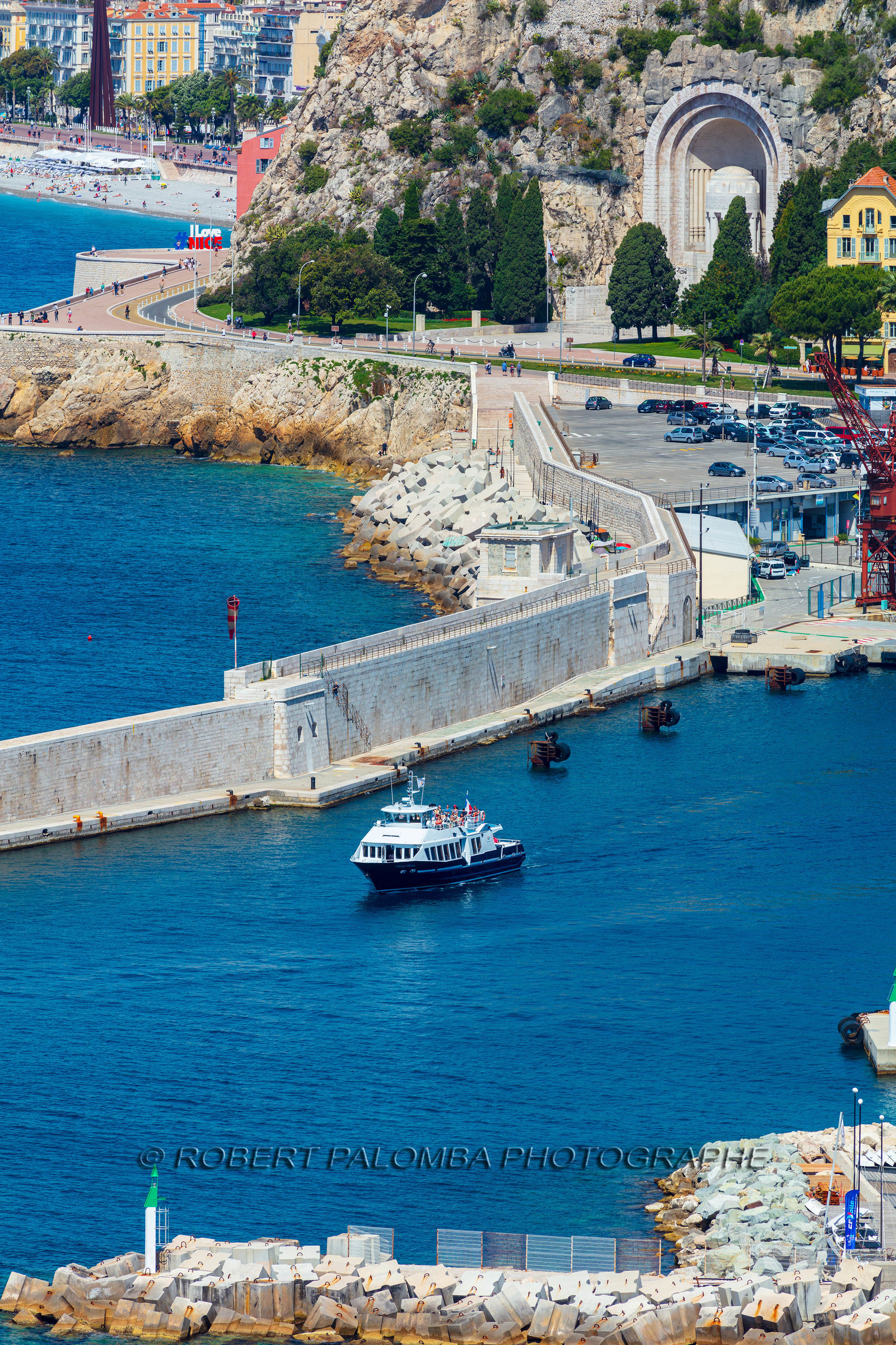 Promnenade côtière Nice