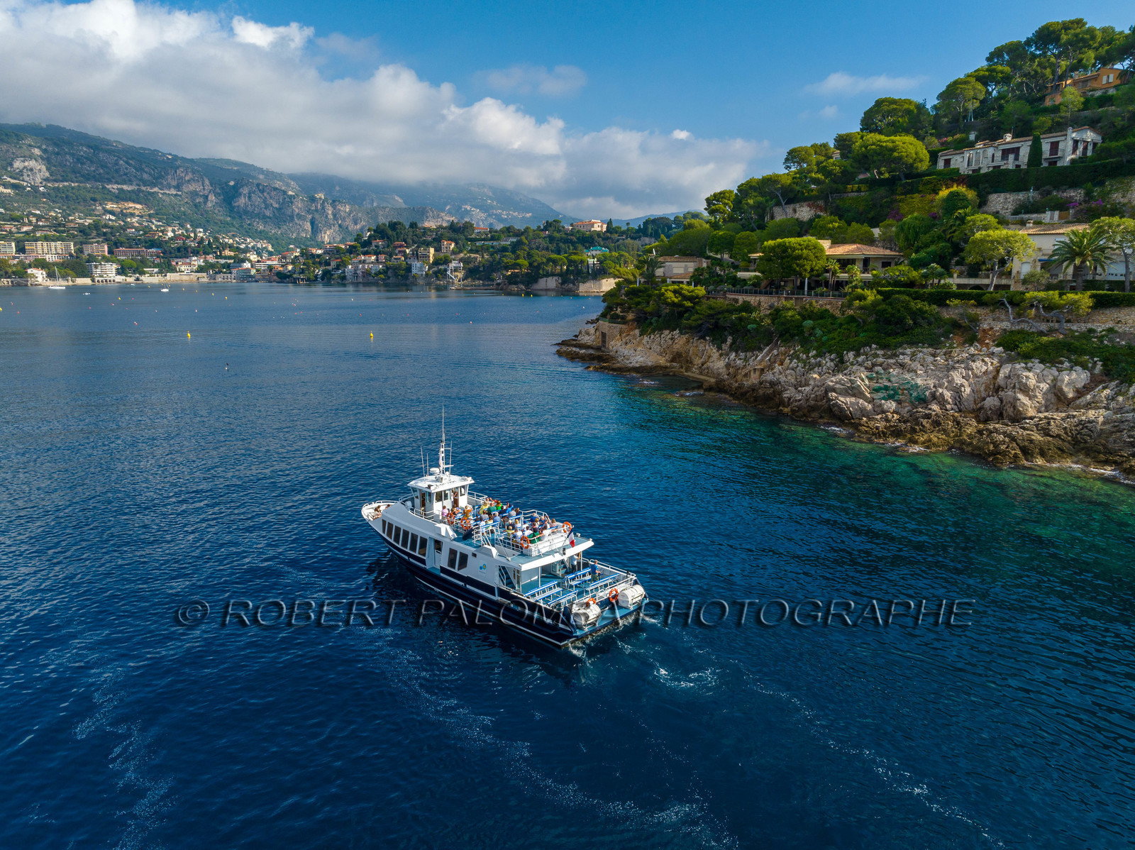 Promenade côtière Nice-Villefranche-sur-Mer