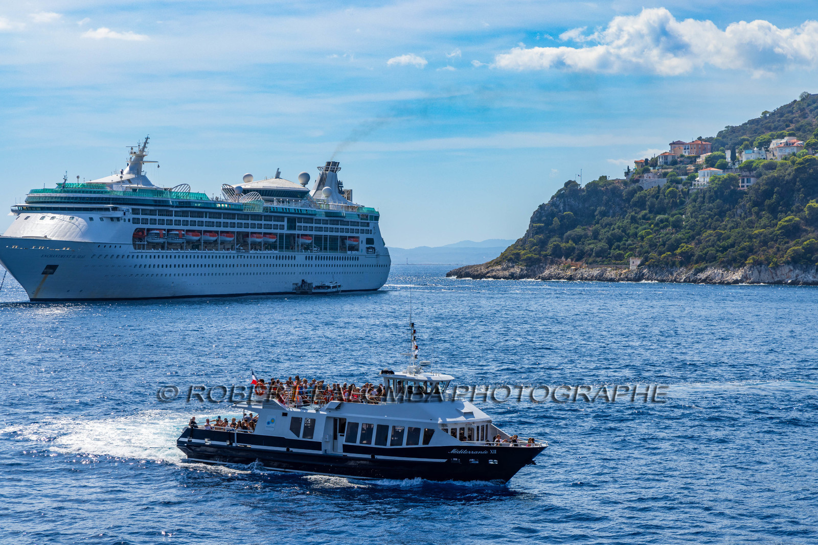 Promenade côtière Nice-Villefranche-sur-Mer