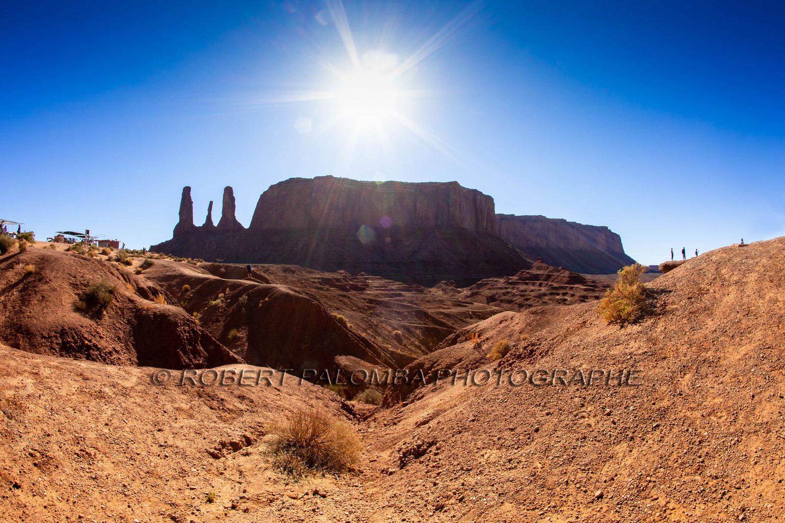 Les Three Sisters à Monument Valley