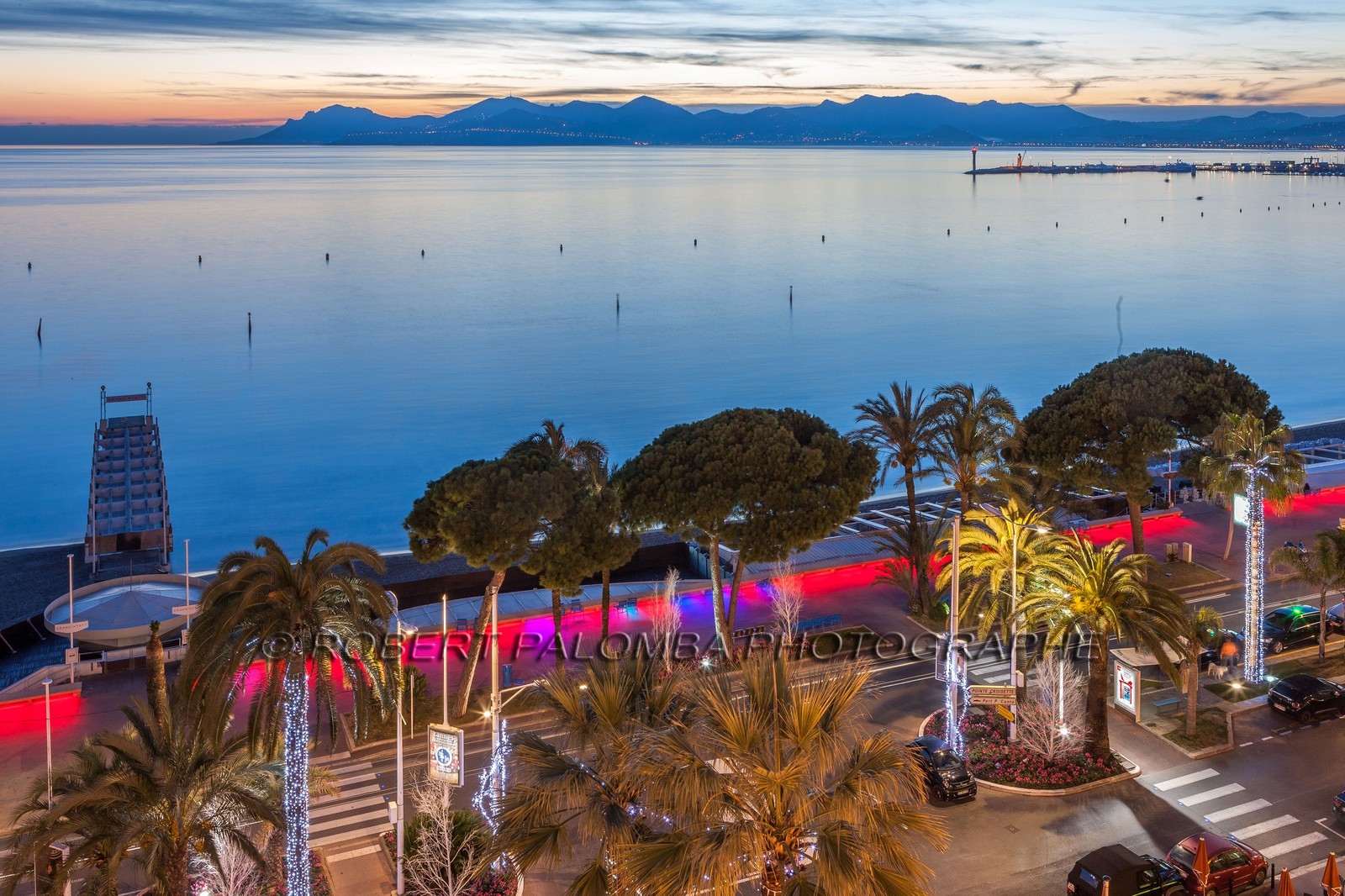 Cannes vue de l'Hôtel Martinez