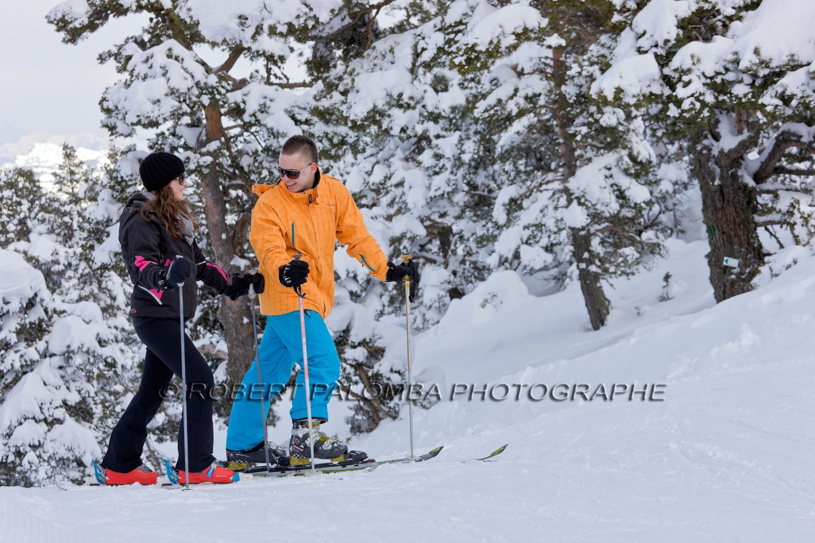 Ski à l'Audibergue