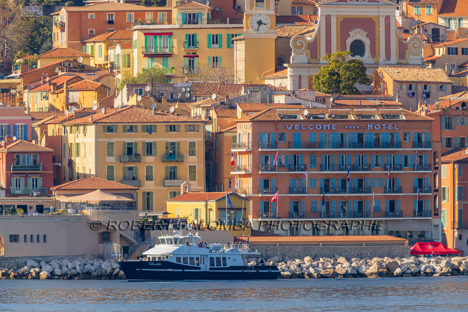 Promenade côtière Nice-Villefranche-sur-Mer