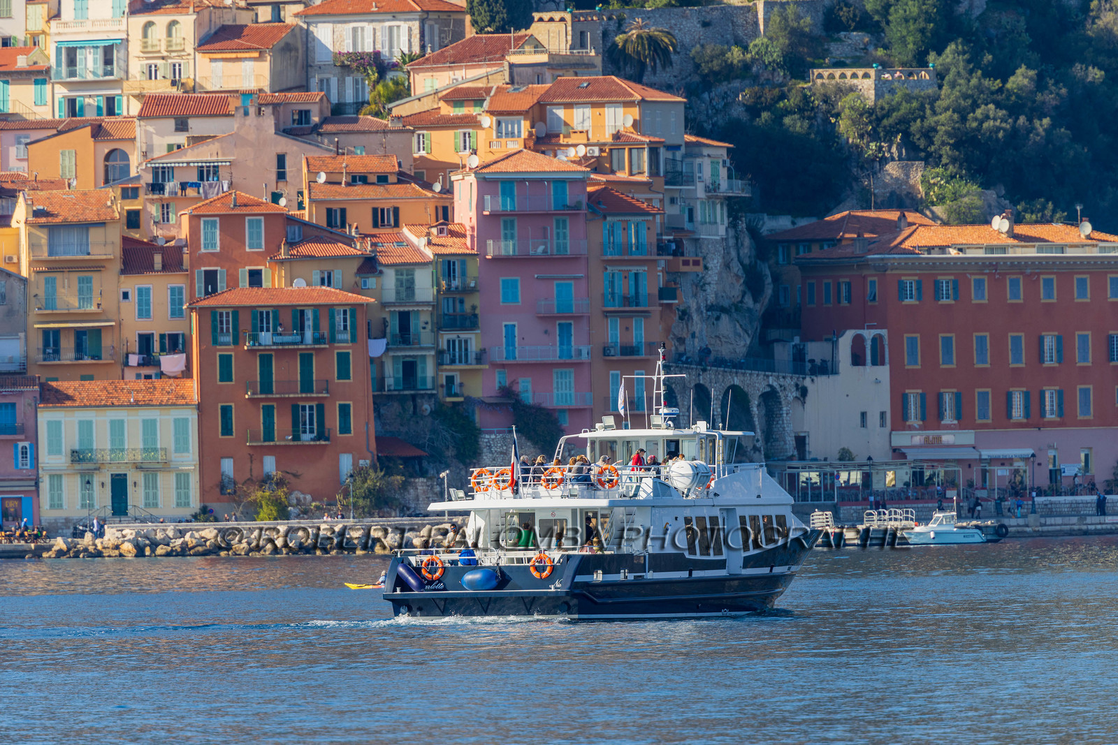 Promenade côtière Nice-Villefranche-sur-Mer