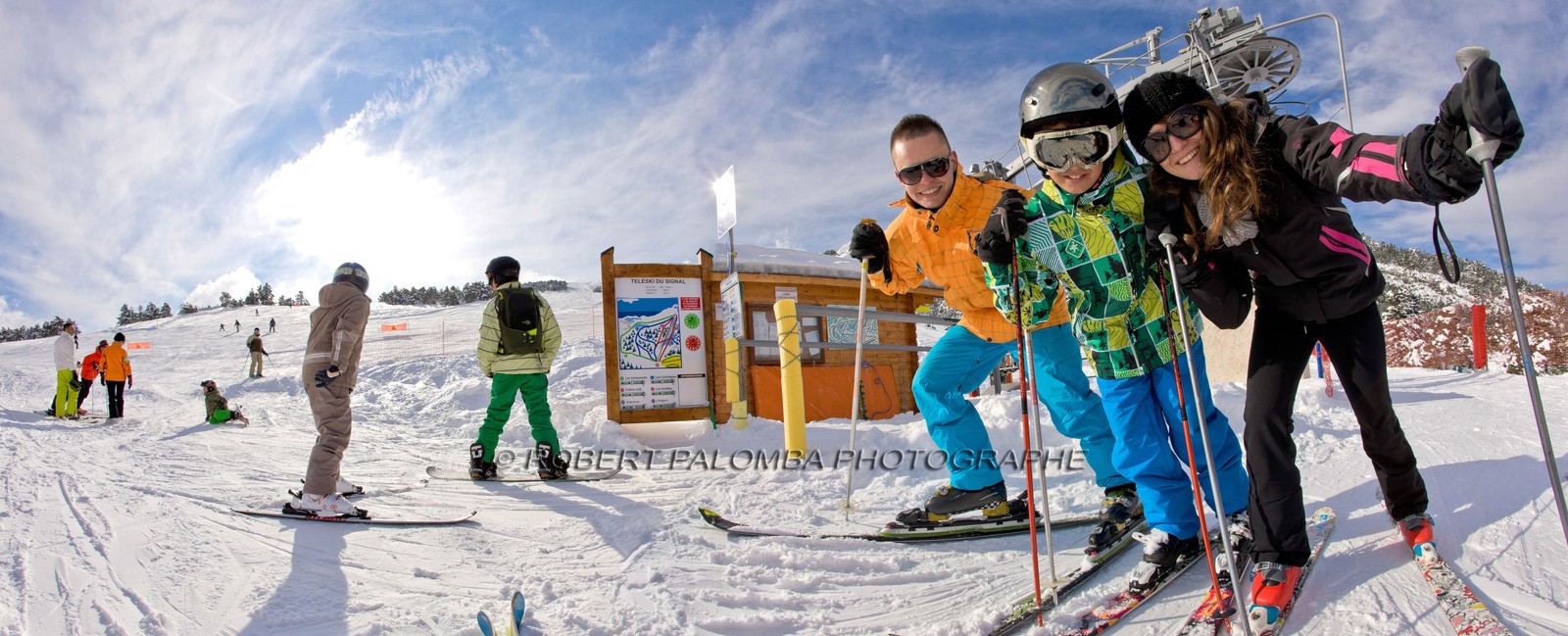 Ski à l'Audibergue