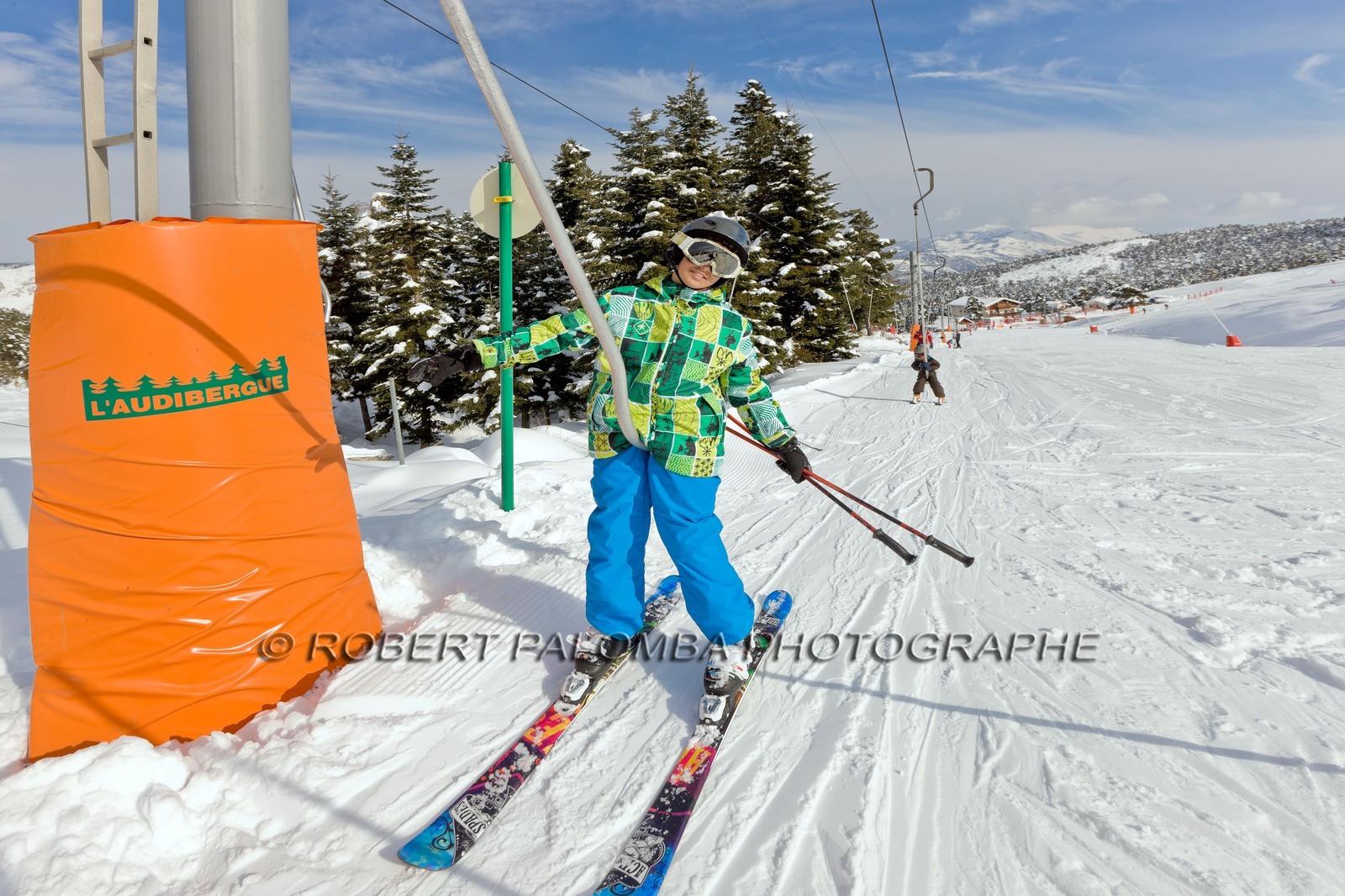 Ski à l'Audibergue