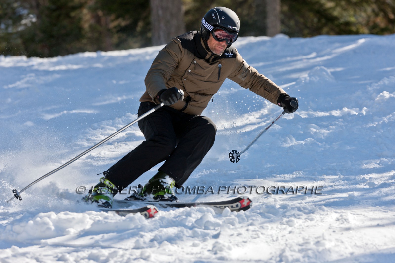 Ski sur piste
