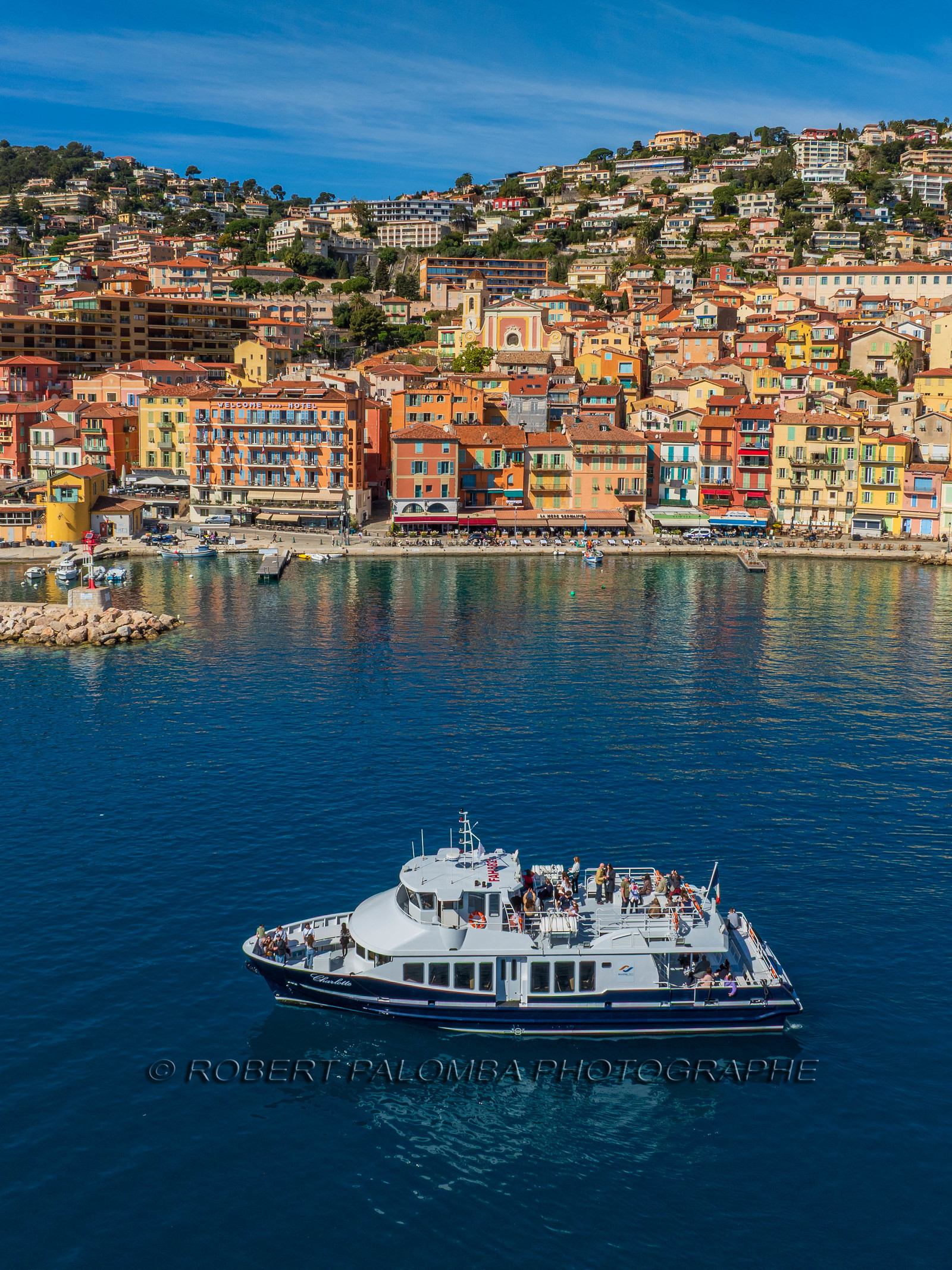 Promenade côtière Nice-Villefranche-sur-Mer