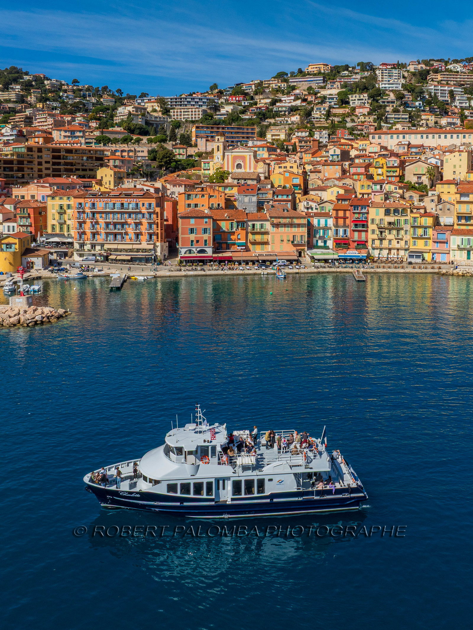 Promenade côtière Nice-Villefranche-sur-Mer